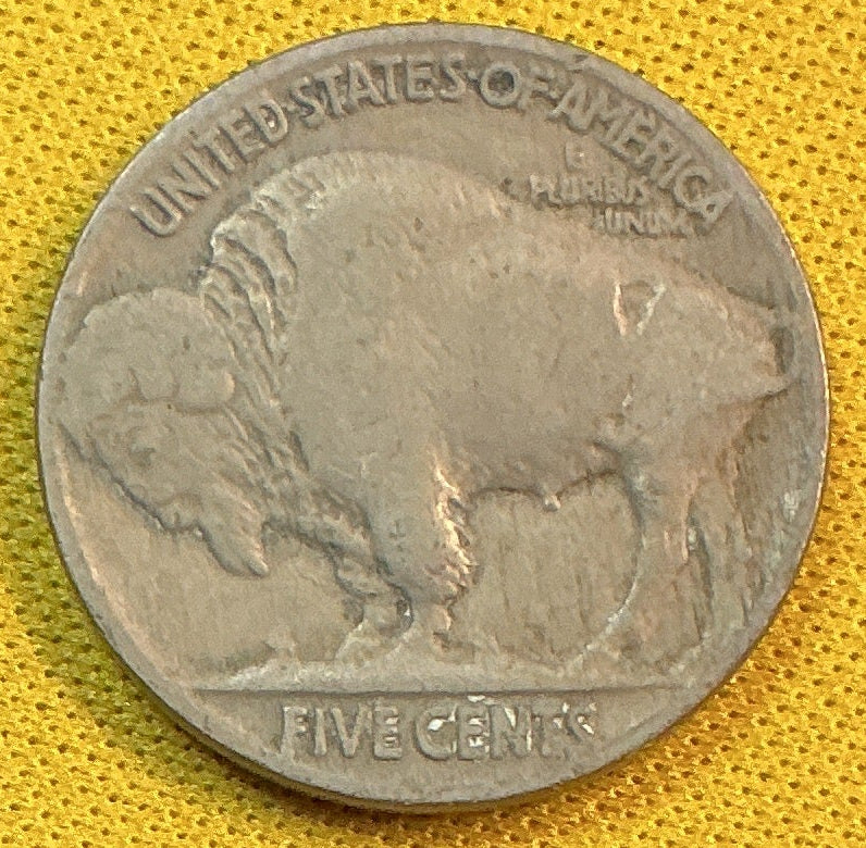 1917 Buffalo Nickel, Very Good Circulated Coin, Store #NL978