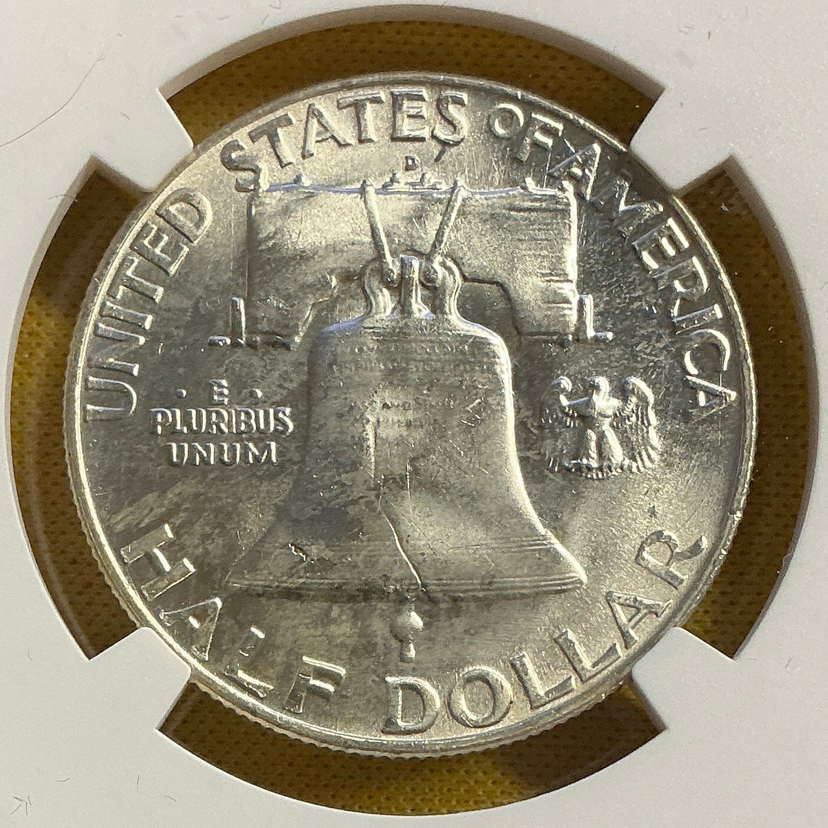 1959-D Franklin Half Dollar, NGC MS 64, Store #HR2108