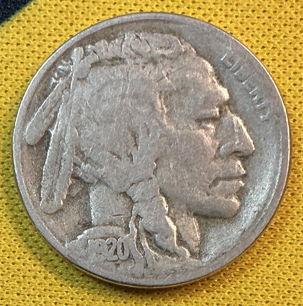 1920-S Buffalo Nickel, Very Good Circulated Coin, Store #NL1016
