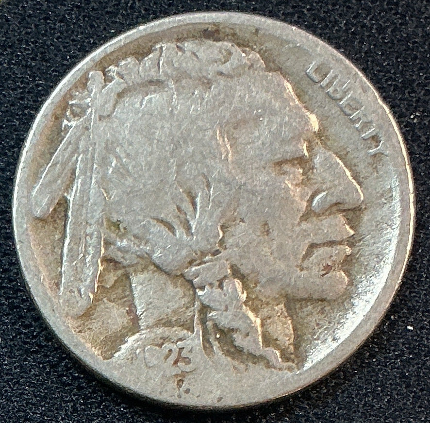 1923-S Buffalo Nickel, Very Good+ Circulated Coin, Store #NL1038