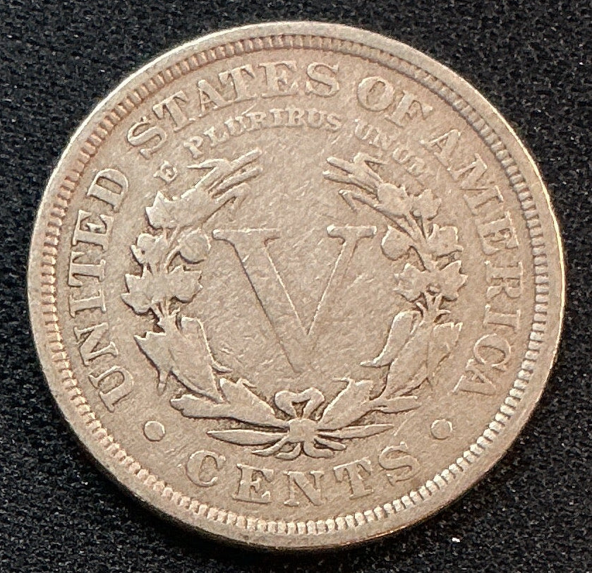 1908 Liberty Nickel, Very Good Circulated Coin, Store #NL903