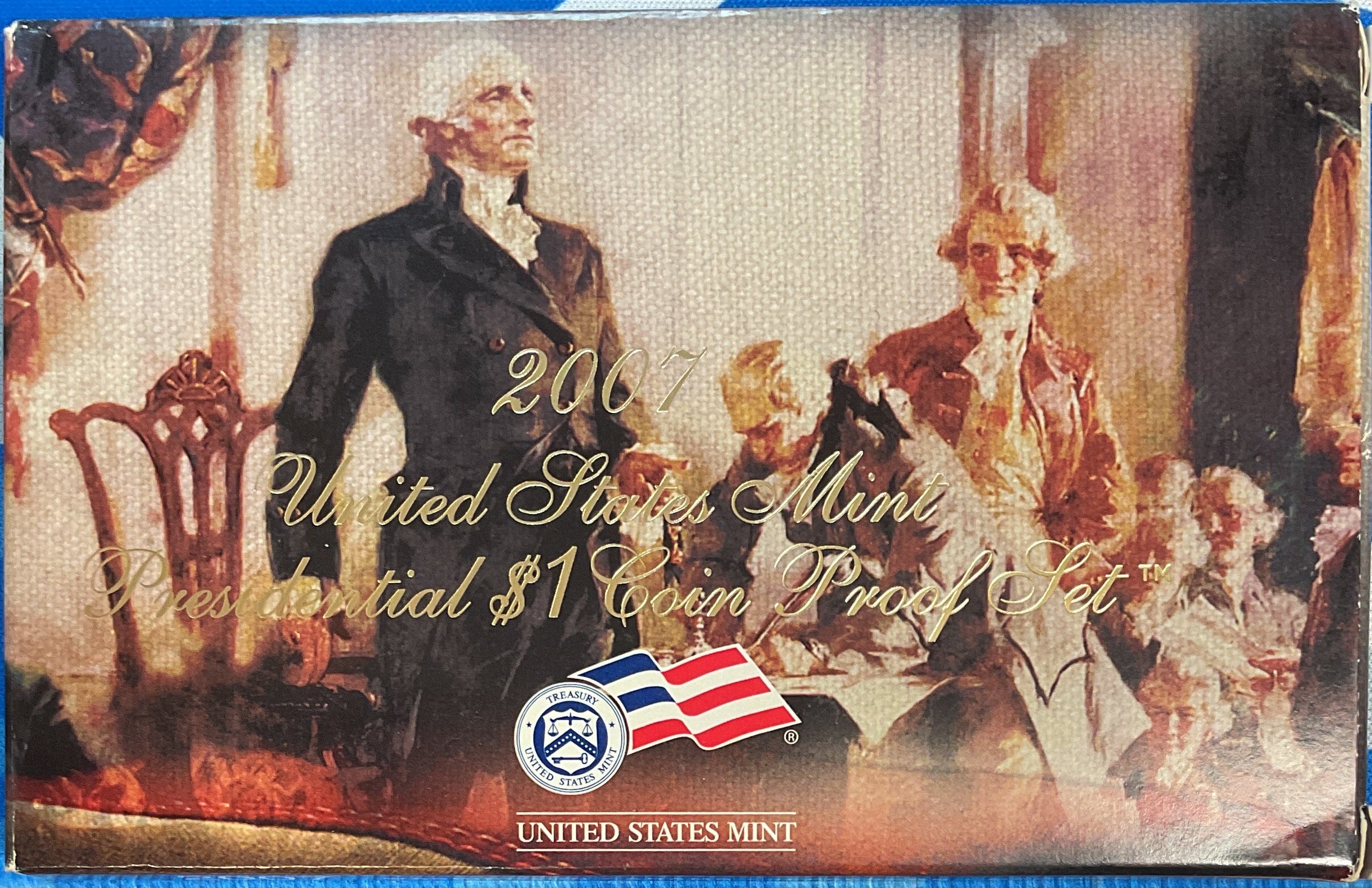 2007 U.S. Mint President $1 Coin Proof Set, in Original Government Packaging.