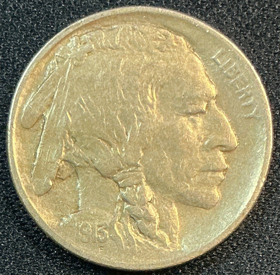 1913 Buffalo Nickel, Type 1, Extra Fine Circulated Coin.  Store #NL925
