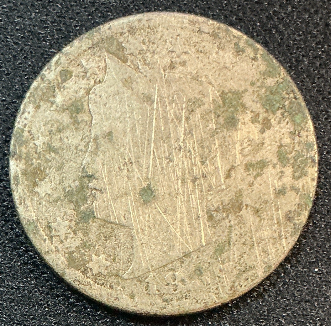 1886 Liberty Nickel, Poor Circulated Coin., Store Sale #NL873