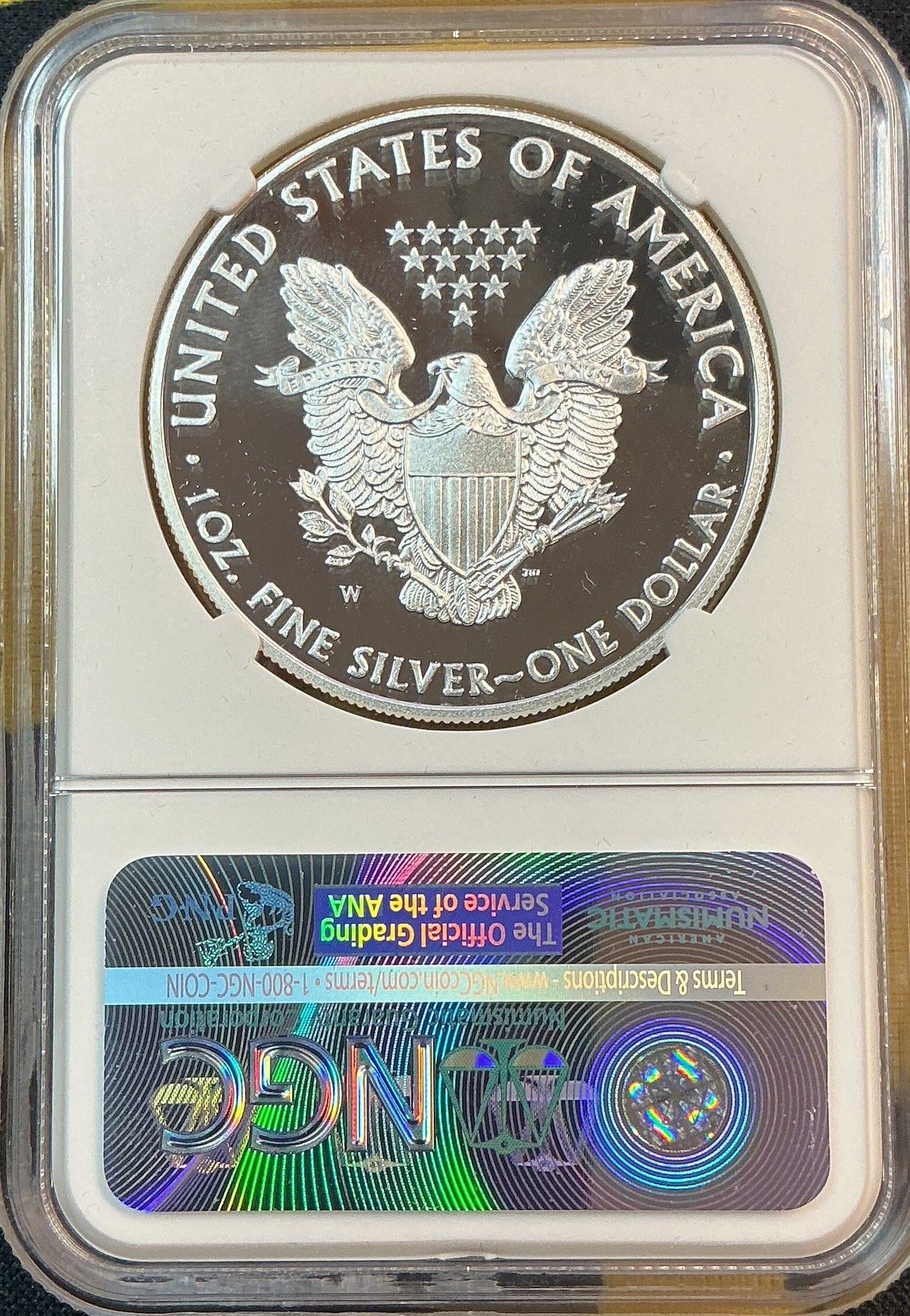 2011-W American Silver Eagle $1, NGC PF-70 Ultra Cameo, Store #AE0554