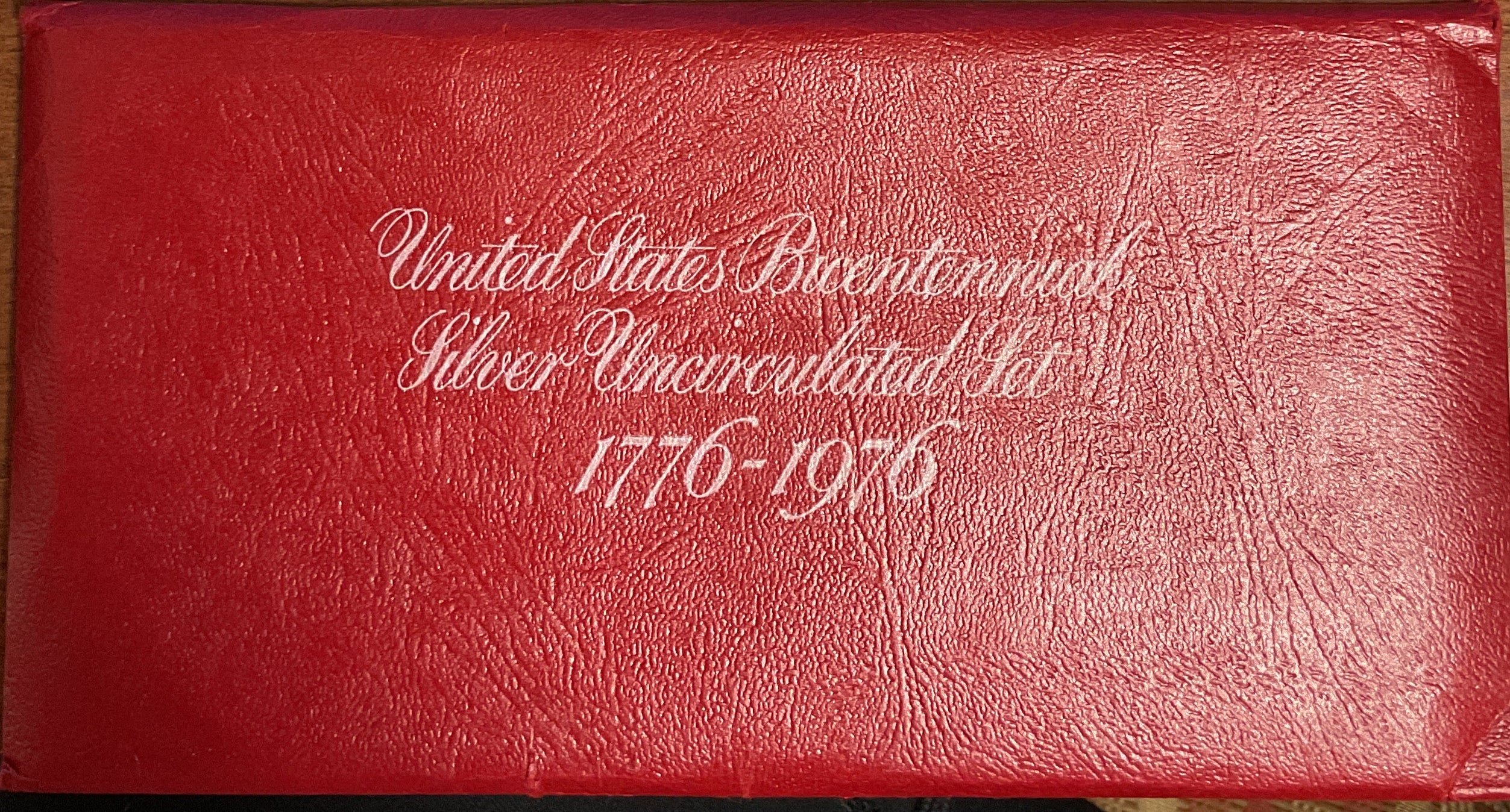 1976 U.S. Bicentennial Silver Uncirculated Set. 1776-1976. Store #PT054