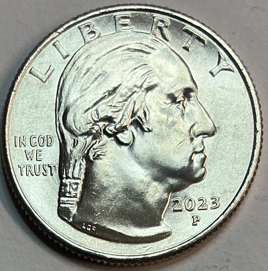2023-P Eleanor Roosevelt, Washington Quarter, American Women Collection 2022-2025
