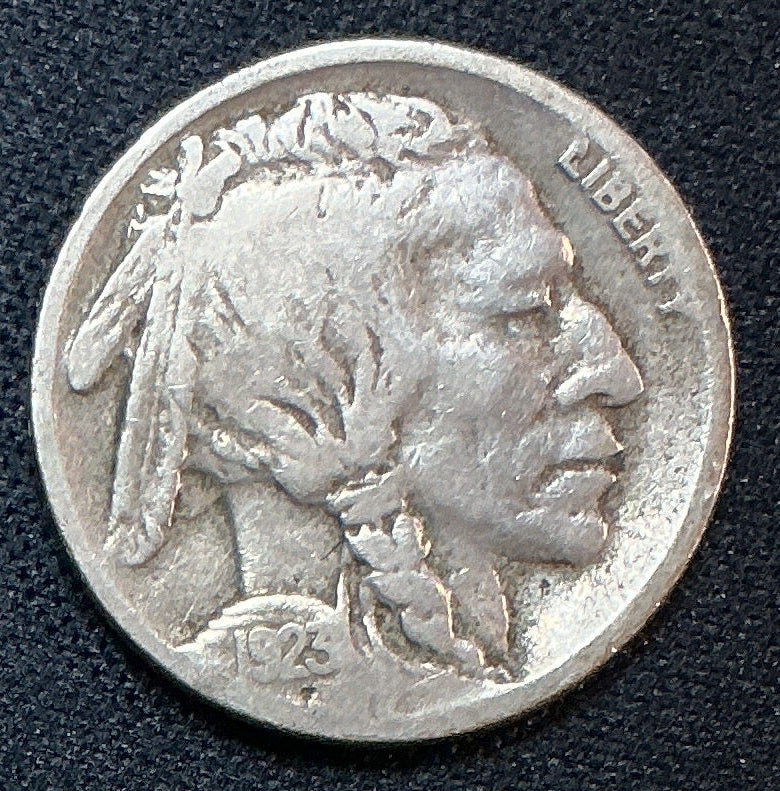 1923-S Buffalo Nickel, Good+ Circulated Coin, Store #NL1036
