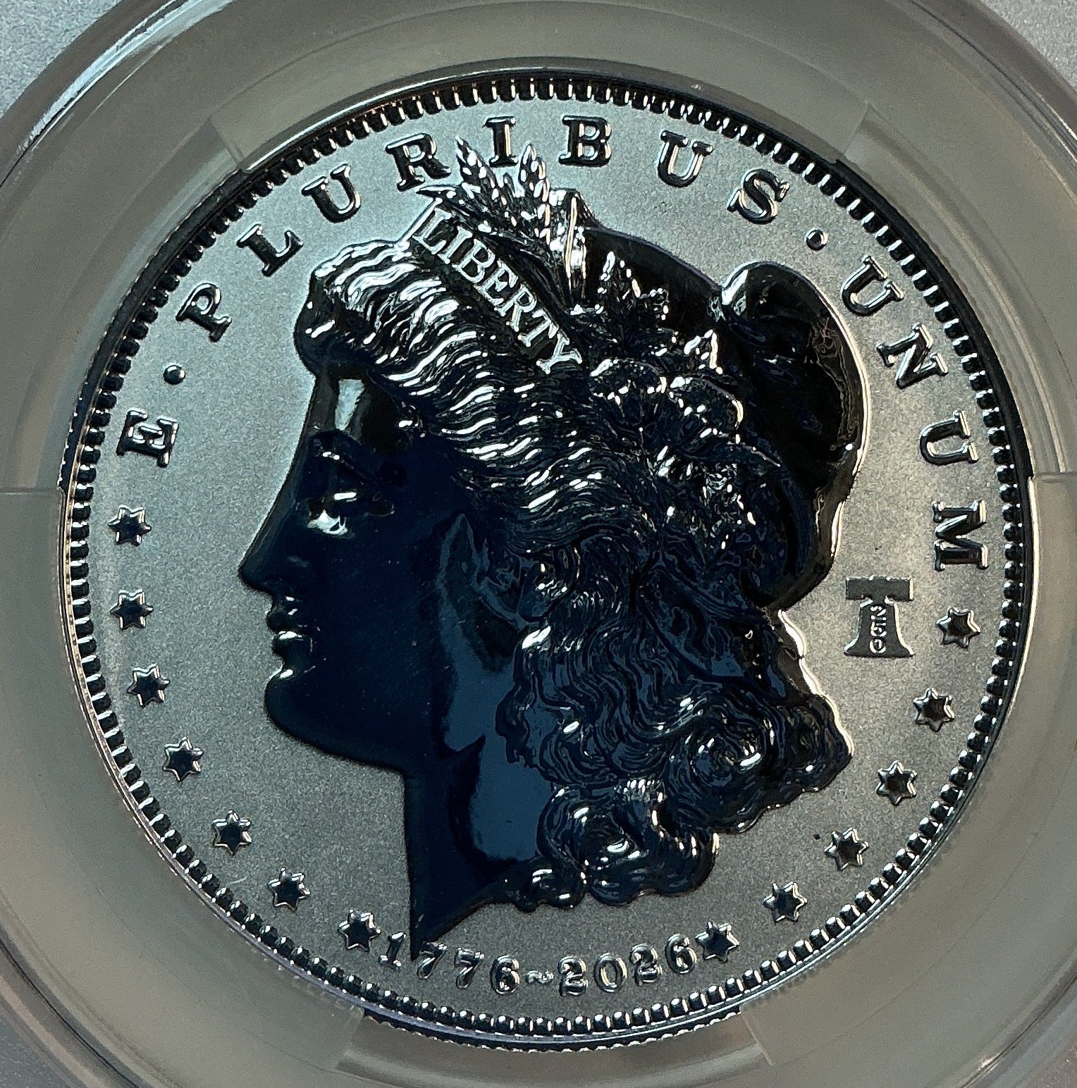 2026-P Morgan Silver Commemorative Reverse Proof, CAC PR69, Store #GMC239