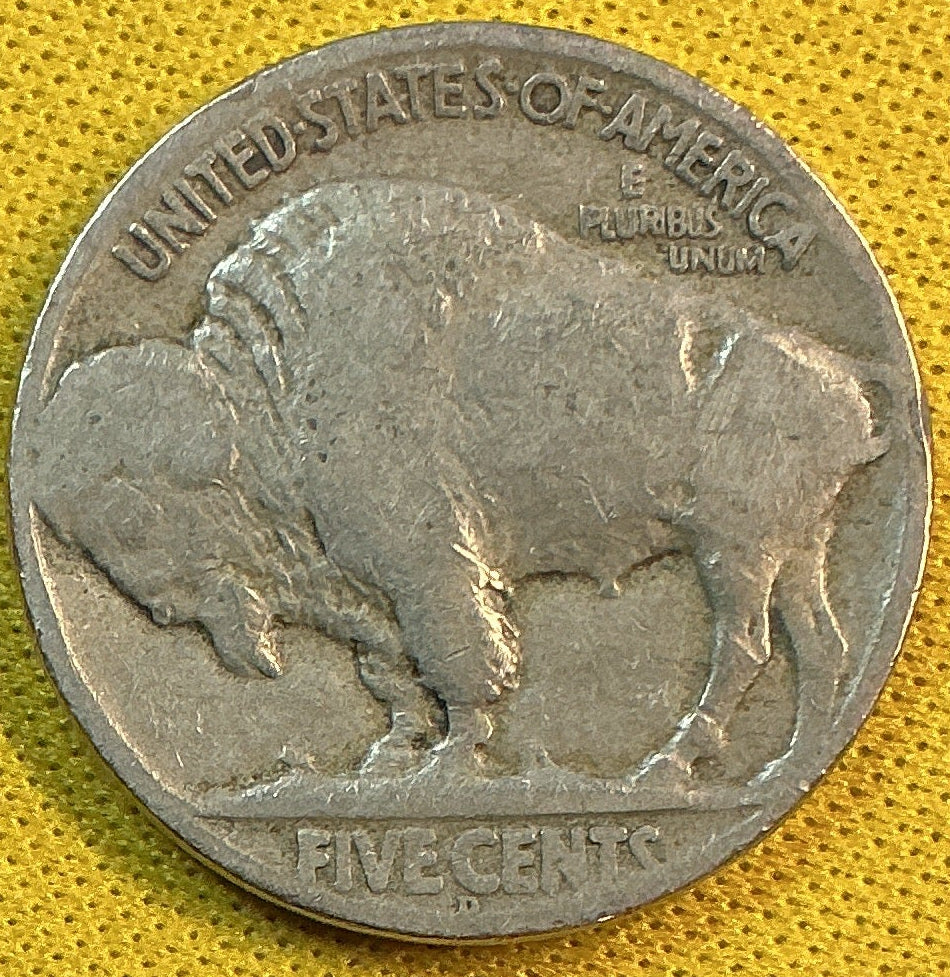 1925-D Buffalo Nickel, Good+ Circulated Coin, Store #NL1055