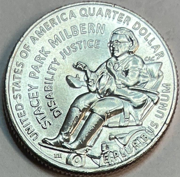 2025-P Stacey Park Milbern, Washington Quarter, American Women Collection 2022-2025