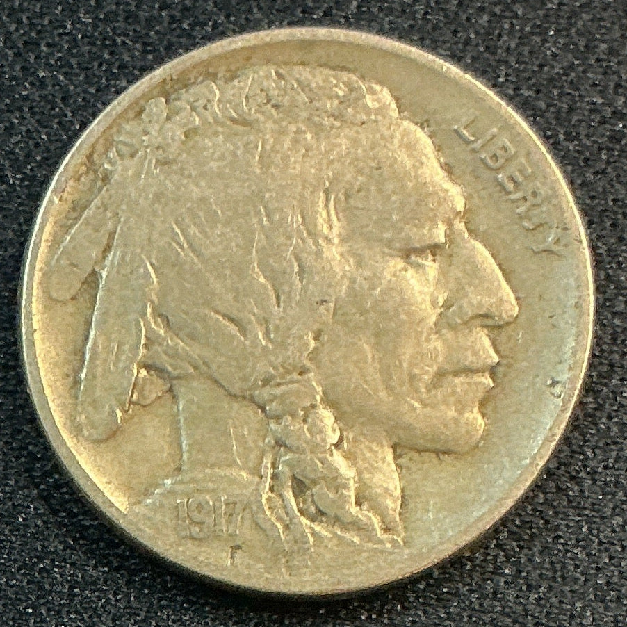 1917-D Buffalo Nickel, Very Fine Circulated Coin, Store #NL988