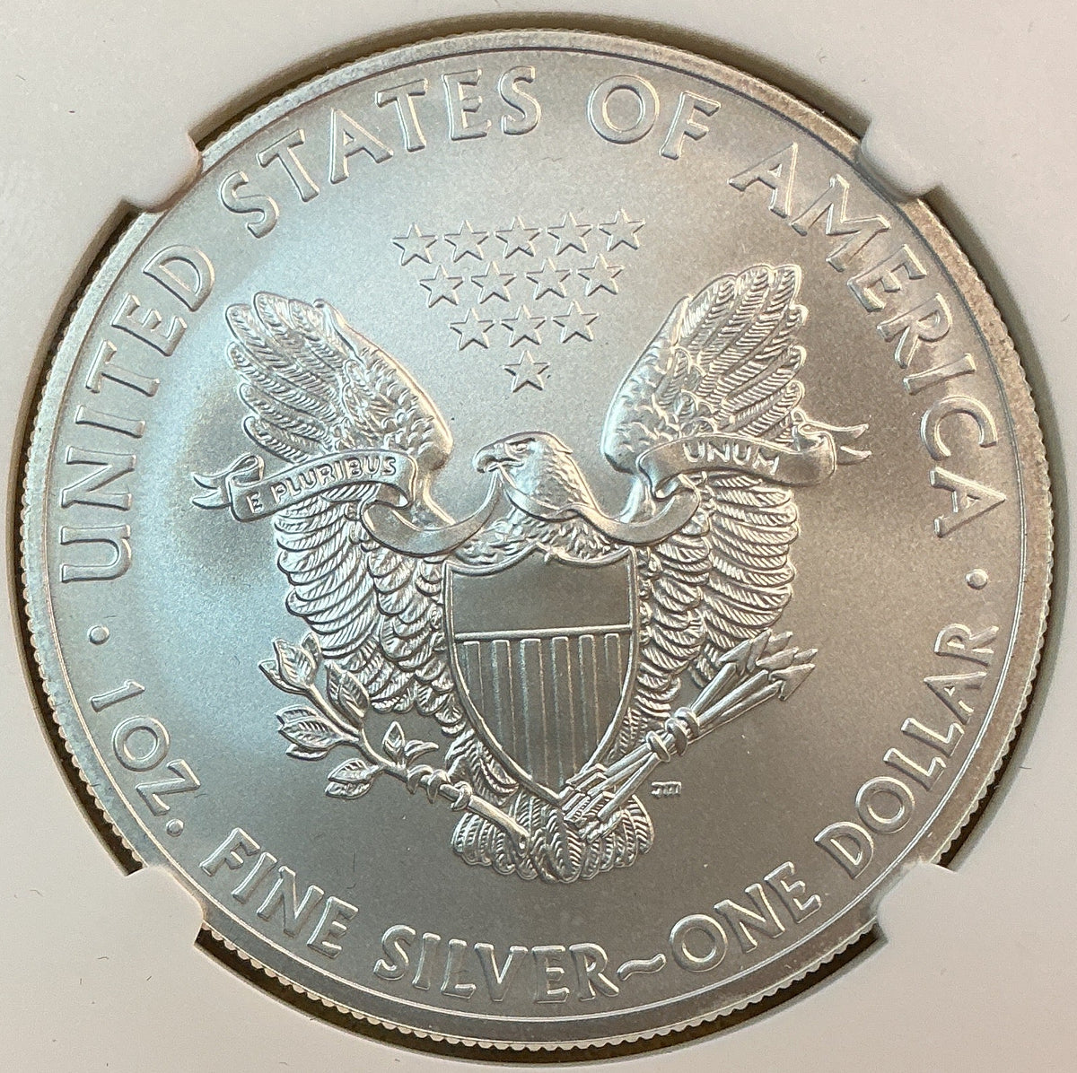 2011 American Silver Eagle $1, 25th Anniversary, NGC MS69, Store #AE0553