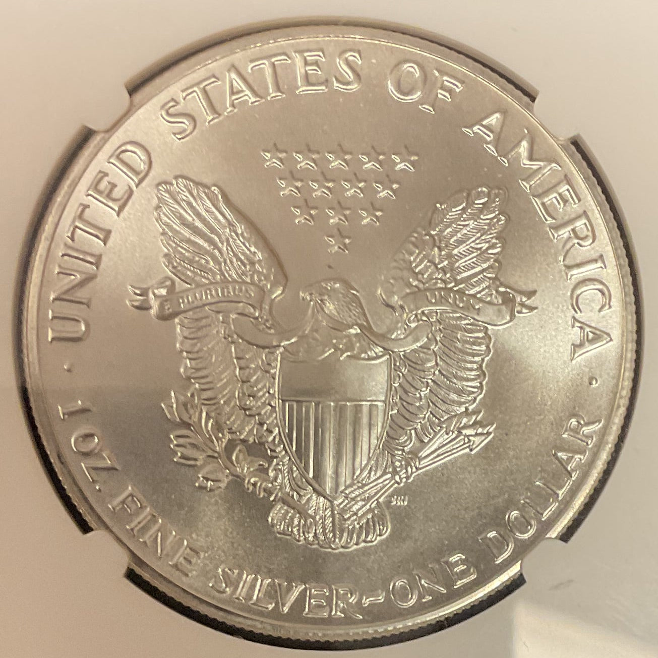 1987 American Silver Eagle, NGC MS-69, Store#AE0395
