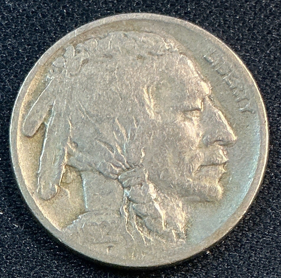 1921 Buffalo Nickel, Very Good+ Circulated Coin, Store #NL1026