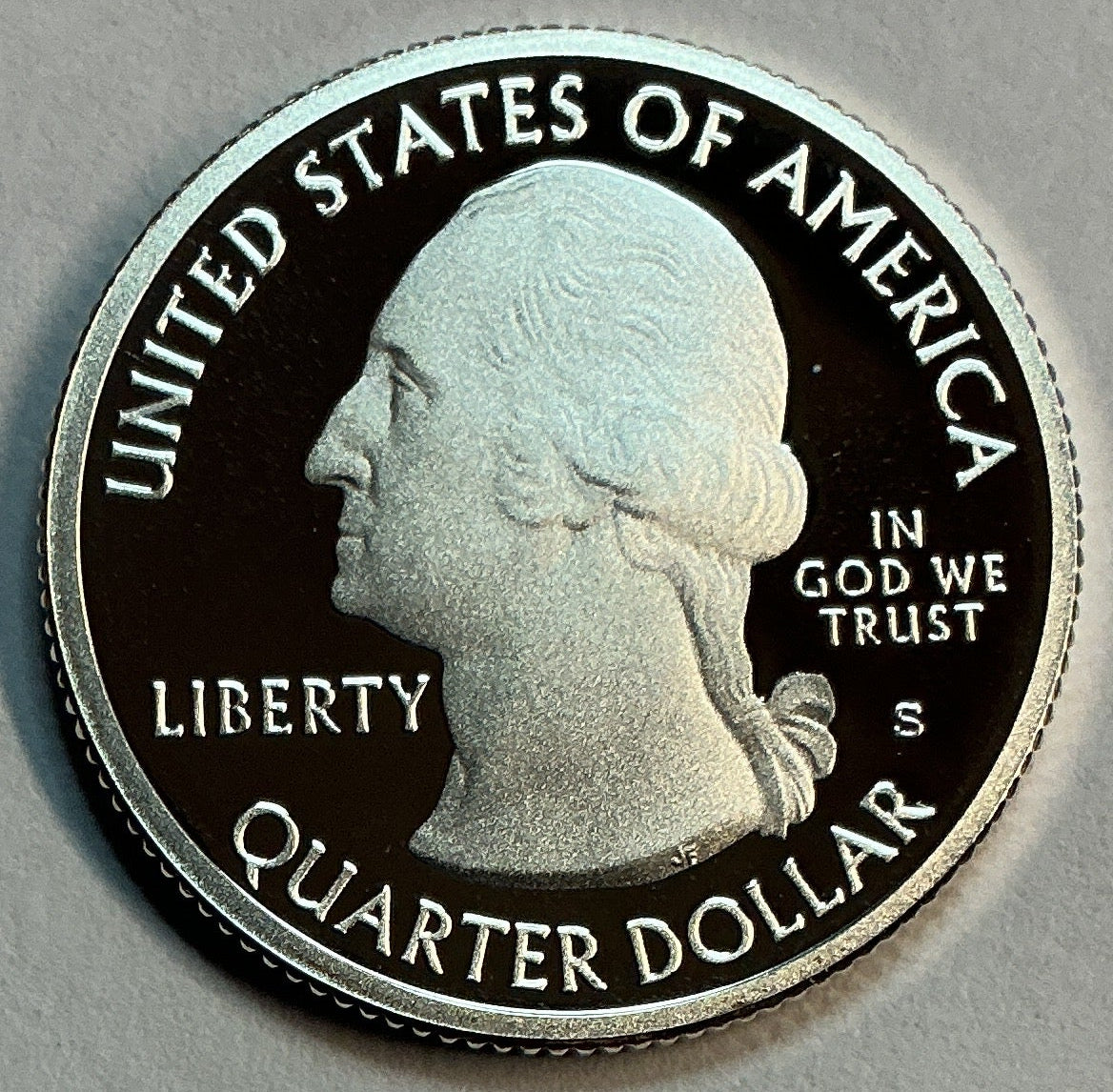 2018-S Uncirculated, Cumberland Island, Georgia, Silver Washington Quarter #QR1470