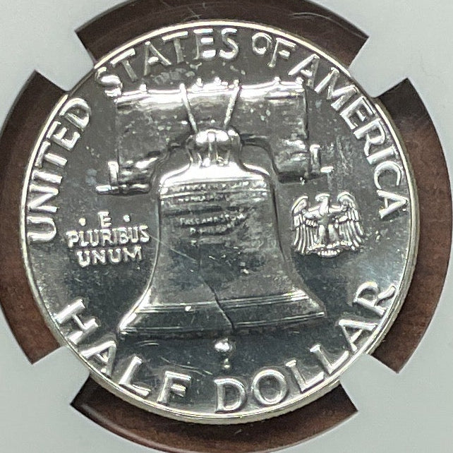 1961 Ben Franklin Half Dollar, NGC PF 67, Proof Uncirculated Coin, Store #GHR1812