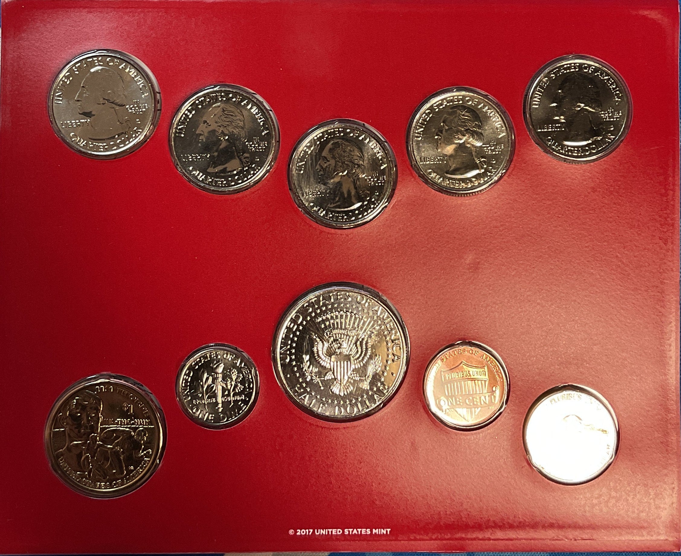 2018 United States Uncirculated 20-Coin Mint Set