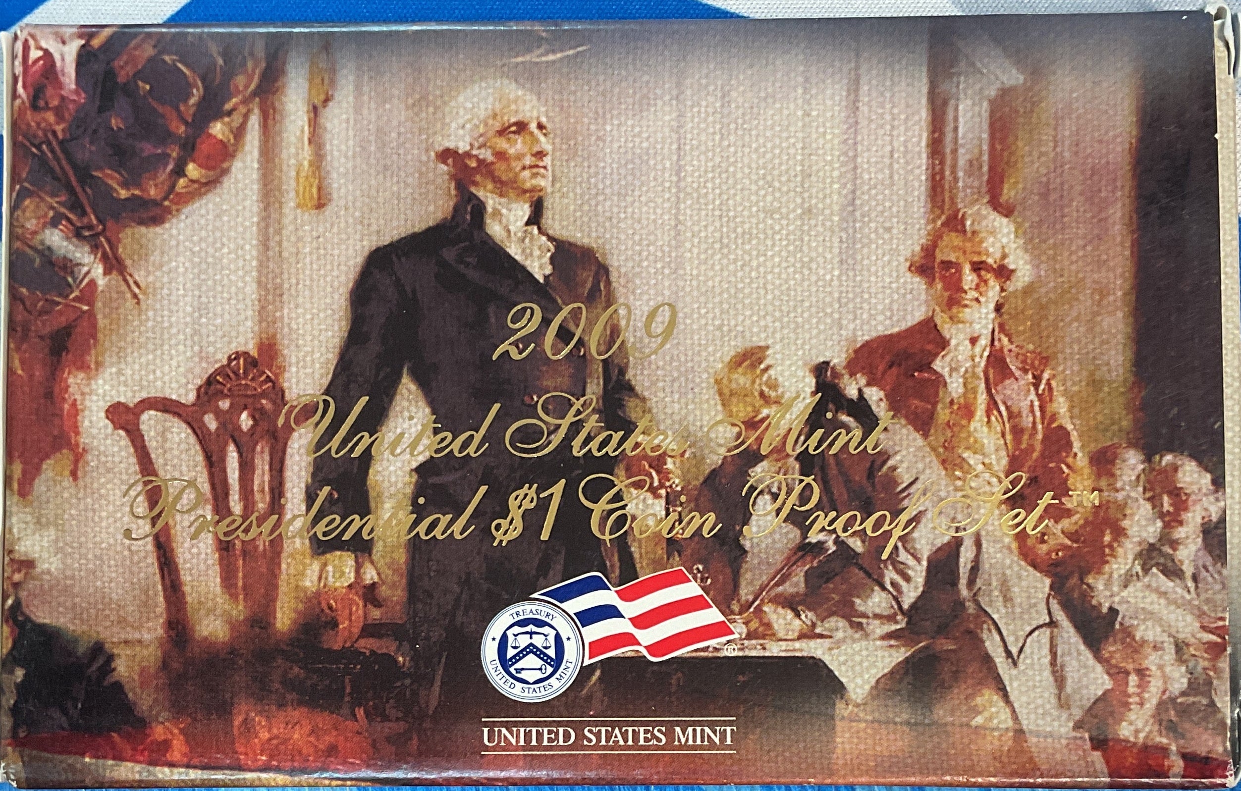 2009 U.S. Mint President $1 Coin Proof Set, in Original Government Packaging.