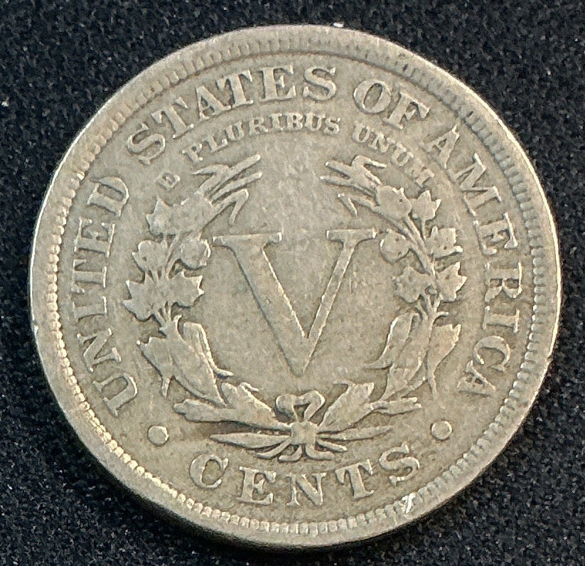1910 Liberty Nickel, Very Good Circulated Coin, Store #NL908