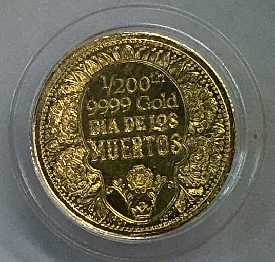 1/200th ozt Gold Coin, .9999 pure, NGC MS70, Store#G0173