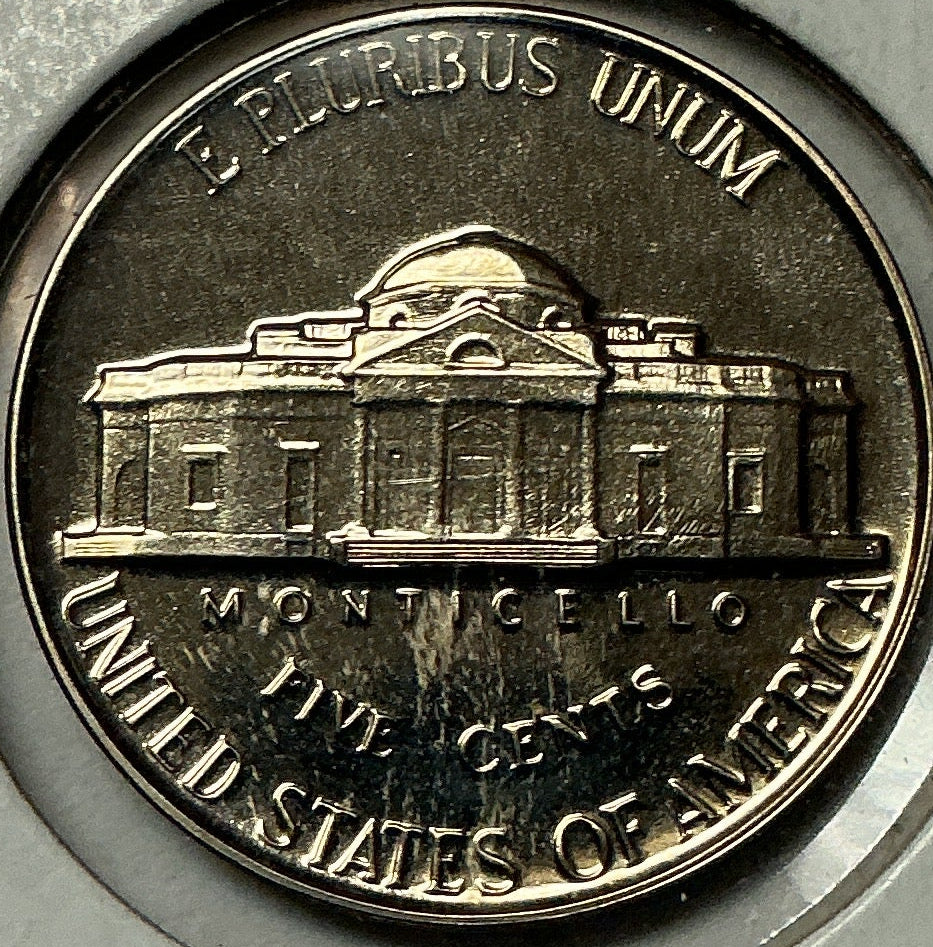 1954 Jefferson Nickel, Mint State Proof Uncirculated Coin, Store #NL675