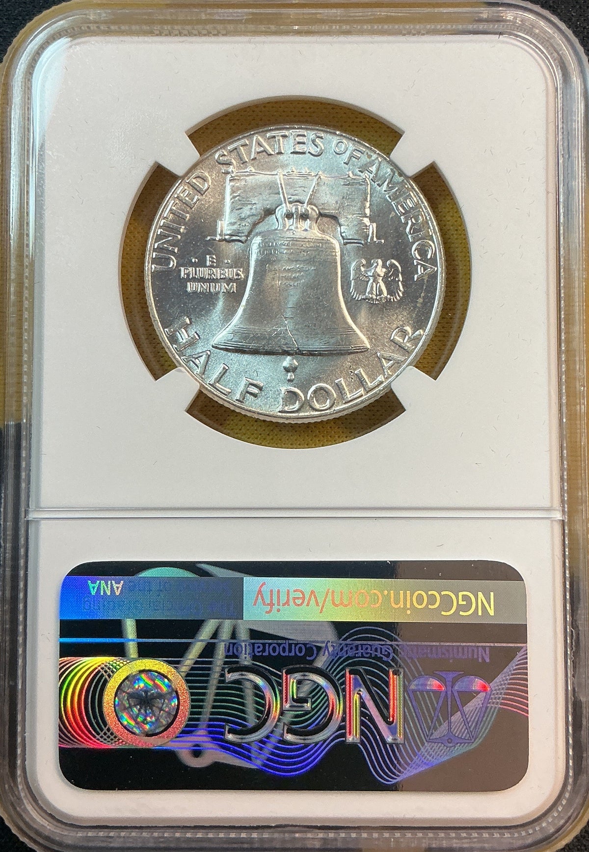 1960 Franklin Half Dollar, NGC MS 63, Store #HR2115