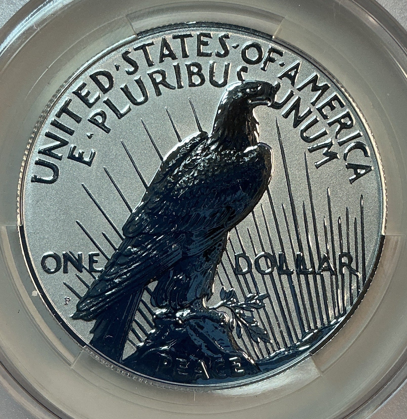 2026-P PEACE Silver Commemorative Reverse Proof, CAC PR67, Store #GMC242