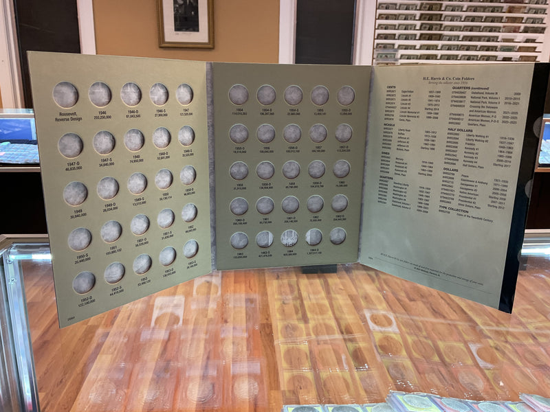 Roosevelt Dimes, Whitman Coin Folder, Collections 1946-1964