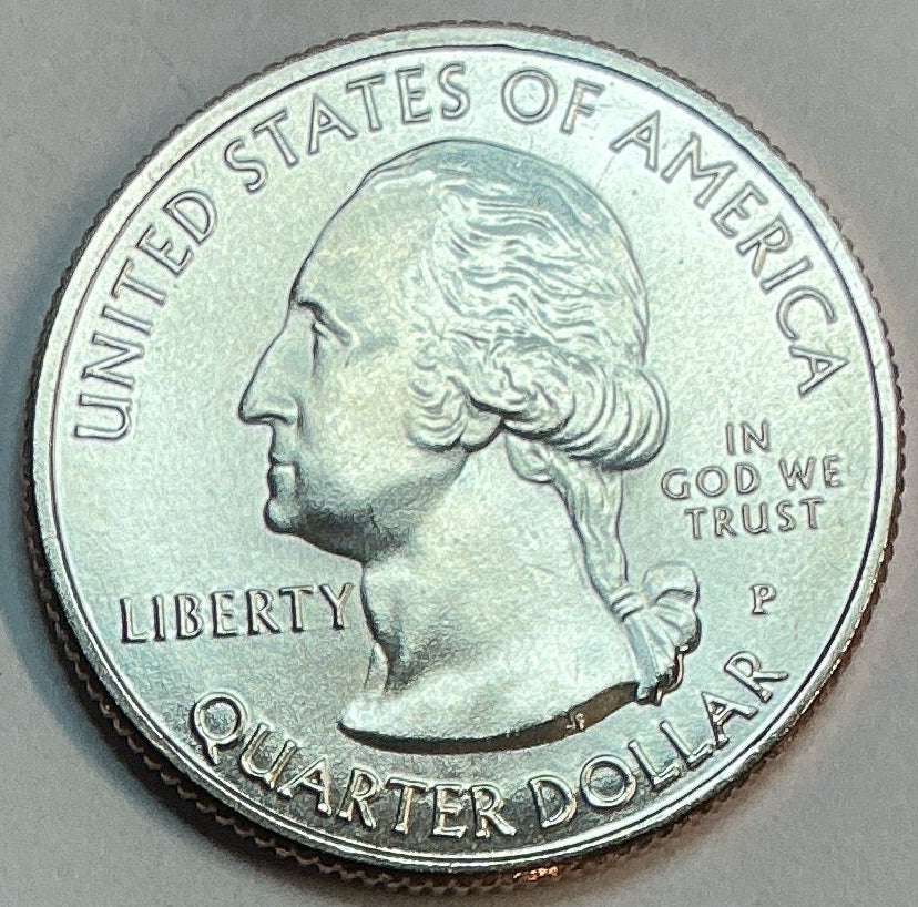 2018-P Uncirculated, Cumberland Island National Seashore, Georgia, Washington Quarter