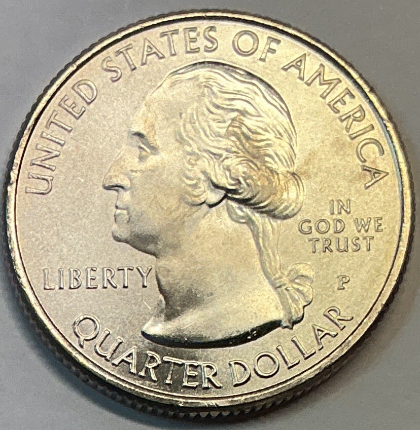 2011-P Brillant Uncirculated, Chickasaw National Park, Oklahoma, Washington Quarter