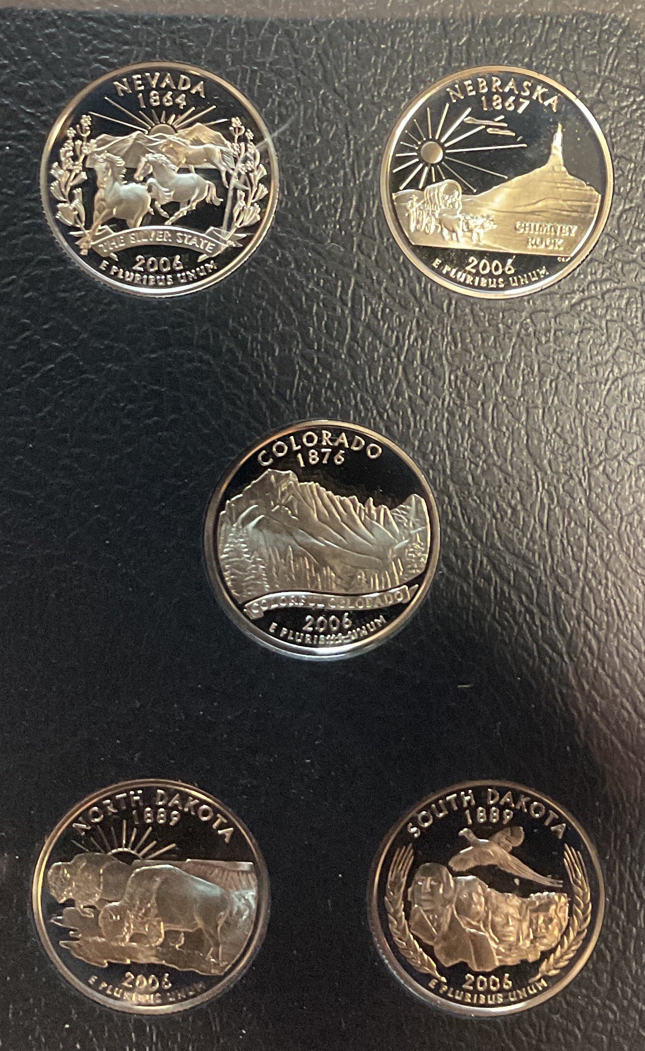 2006 U.S. Mint American Legacy Coins, C.O.A. Uncirculated 12-Coin Mint Set # PT043