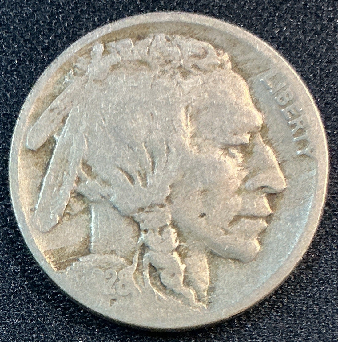 1928-S Buffalo Nickel, Very Good Circulated Coin, Store #NL1075