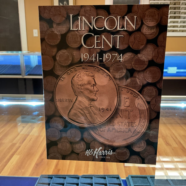 Lincoln Cents, Whitman Coin Folder, Collections 1941-1974