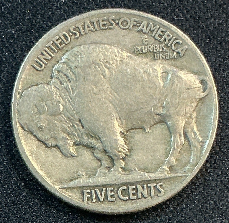 1913 Buffalo Nickel, Type 2, Fine Circulated Coin, Store #NL940