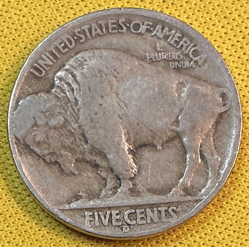 1935-D Buffalo Nickel, Fine Circulated Coin, Store #NL1099