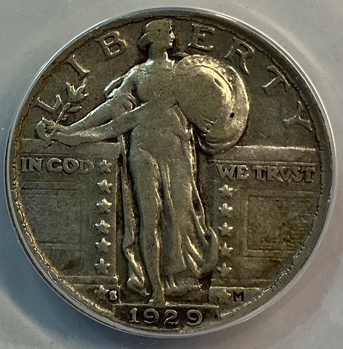 1929-S Standing Liberty Quarter, ANACS F-15, Store #QR1636