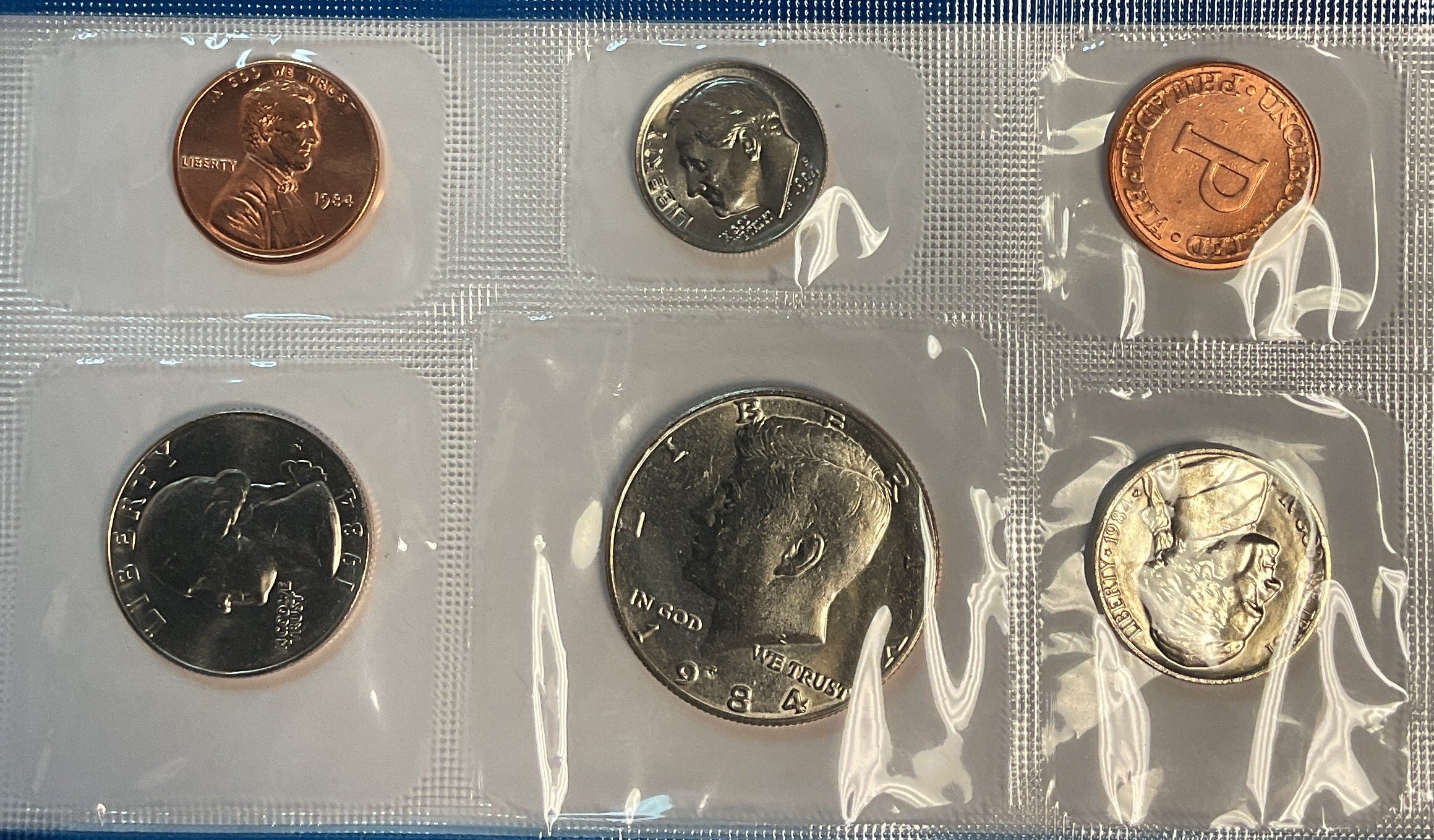 1984 United States Uncirculated 12-Coin Mint Set