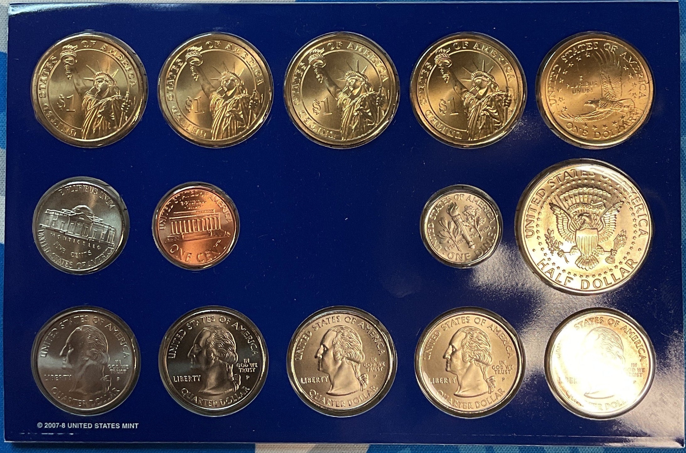 2008 United States Uncirculated 28-Coin Mint Set