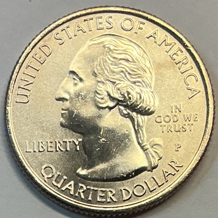 2011-P Brillant Uncirculated, Vicksburg National Park, Mississippi, Washington Quarter