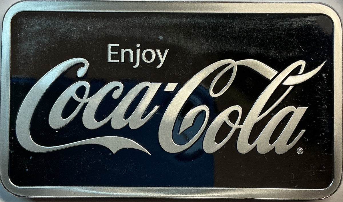 10 OZT Coca-Cola Silver Bars, .999 Fine Silver, #SR007