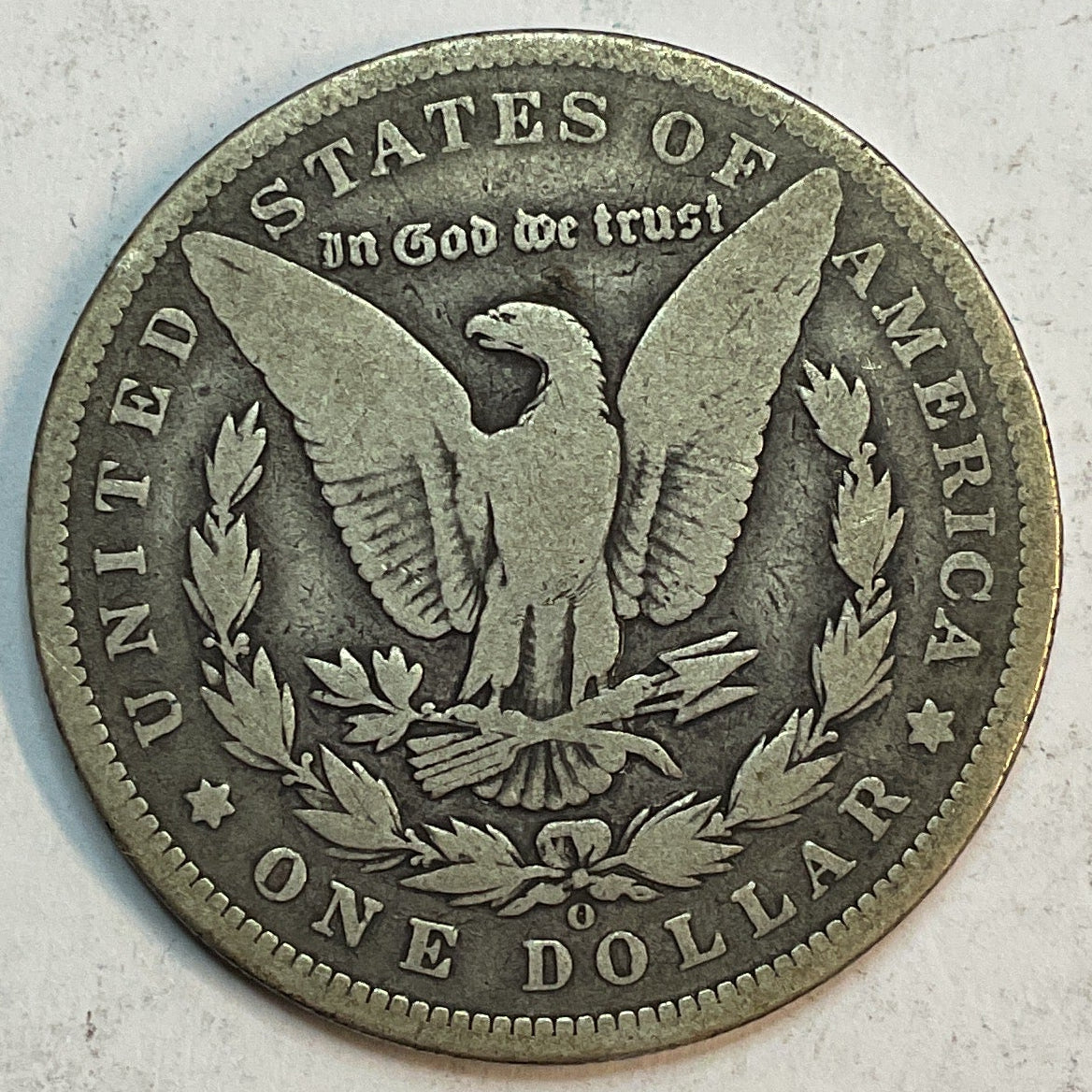 1896-O Morgan Silver Dollar, Very Ribbon Circulated Coin, Store #DR0911