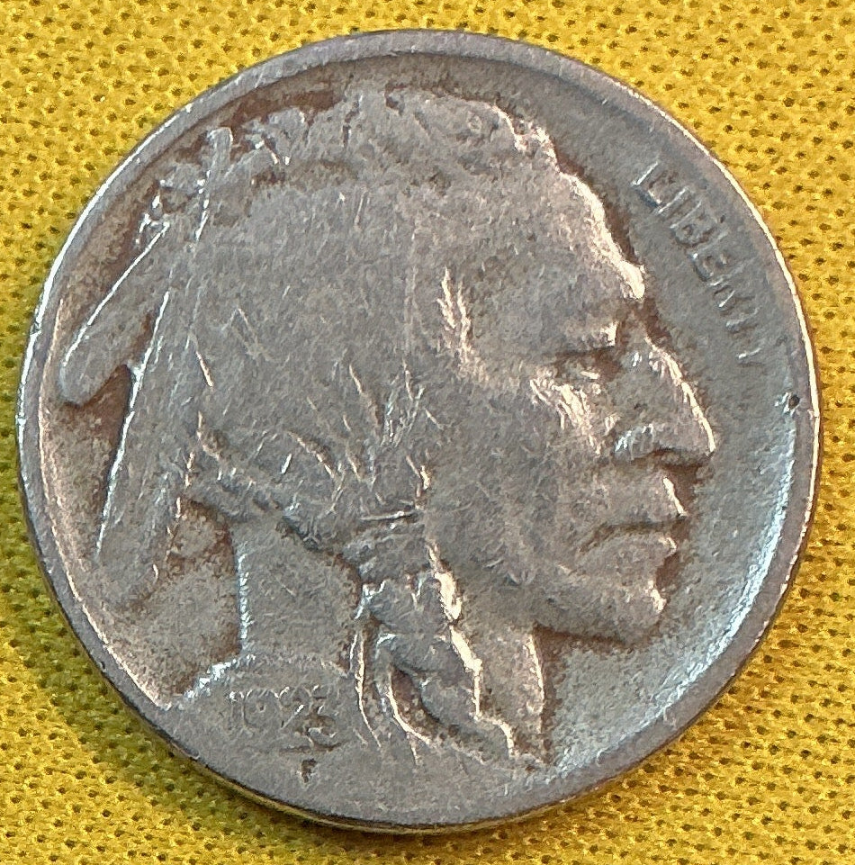 1923-S Buffalo Nickel, Very Good+ Circulated Coin, Store #NL1039