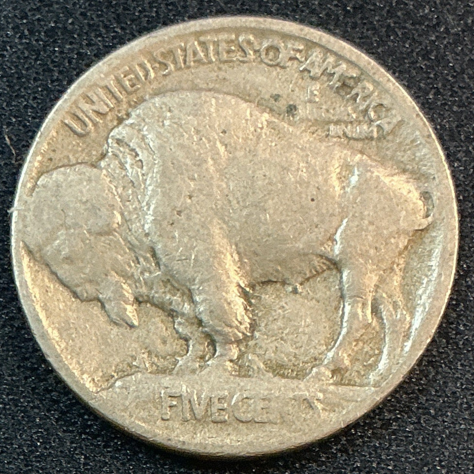 1913 Buffalo Nickel, Type 1, Very Good Circulated Coin, Store #NL929