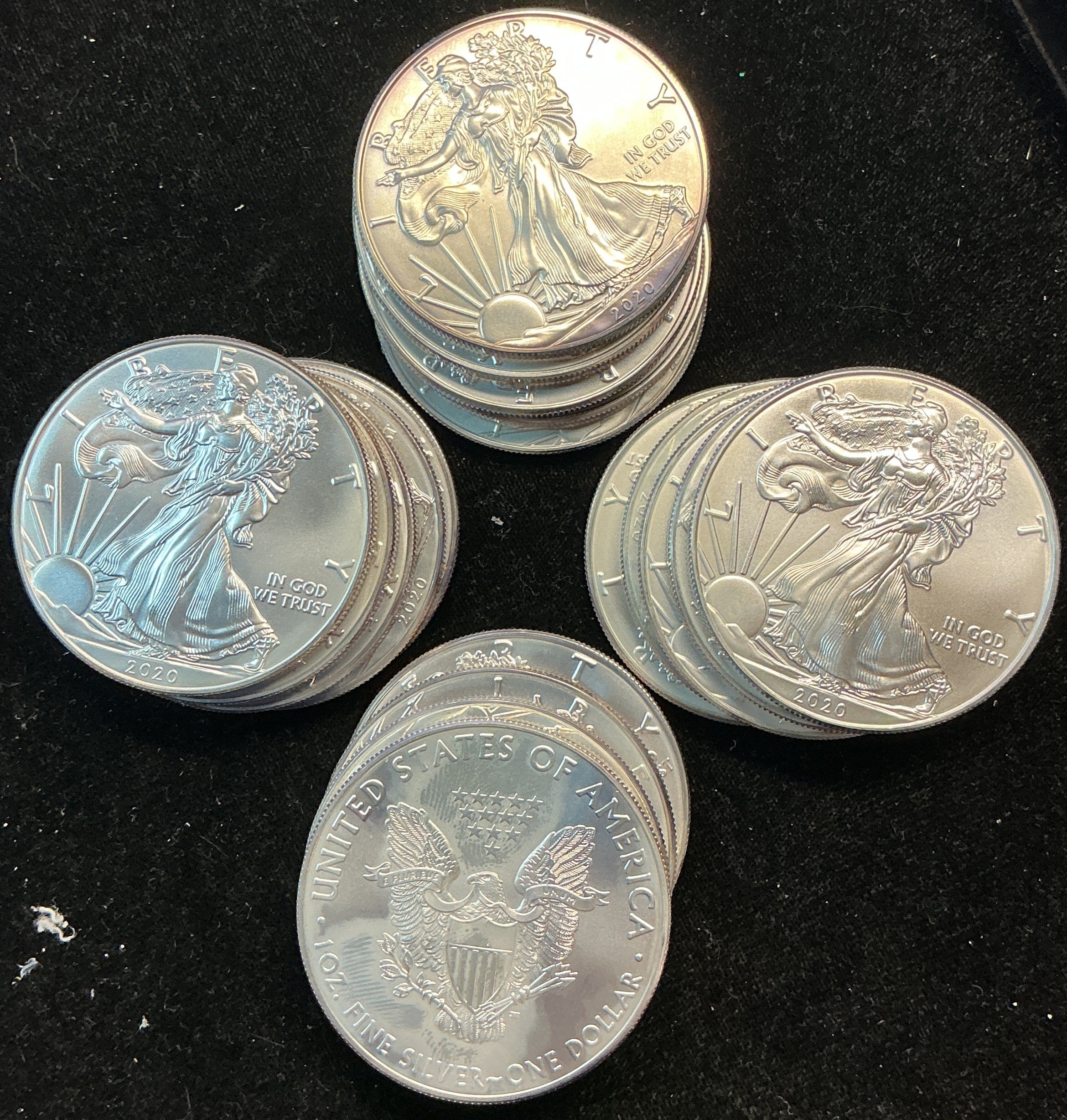 2020 American Silver Eagle Rolls. Store #SR035