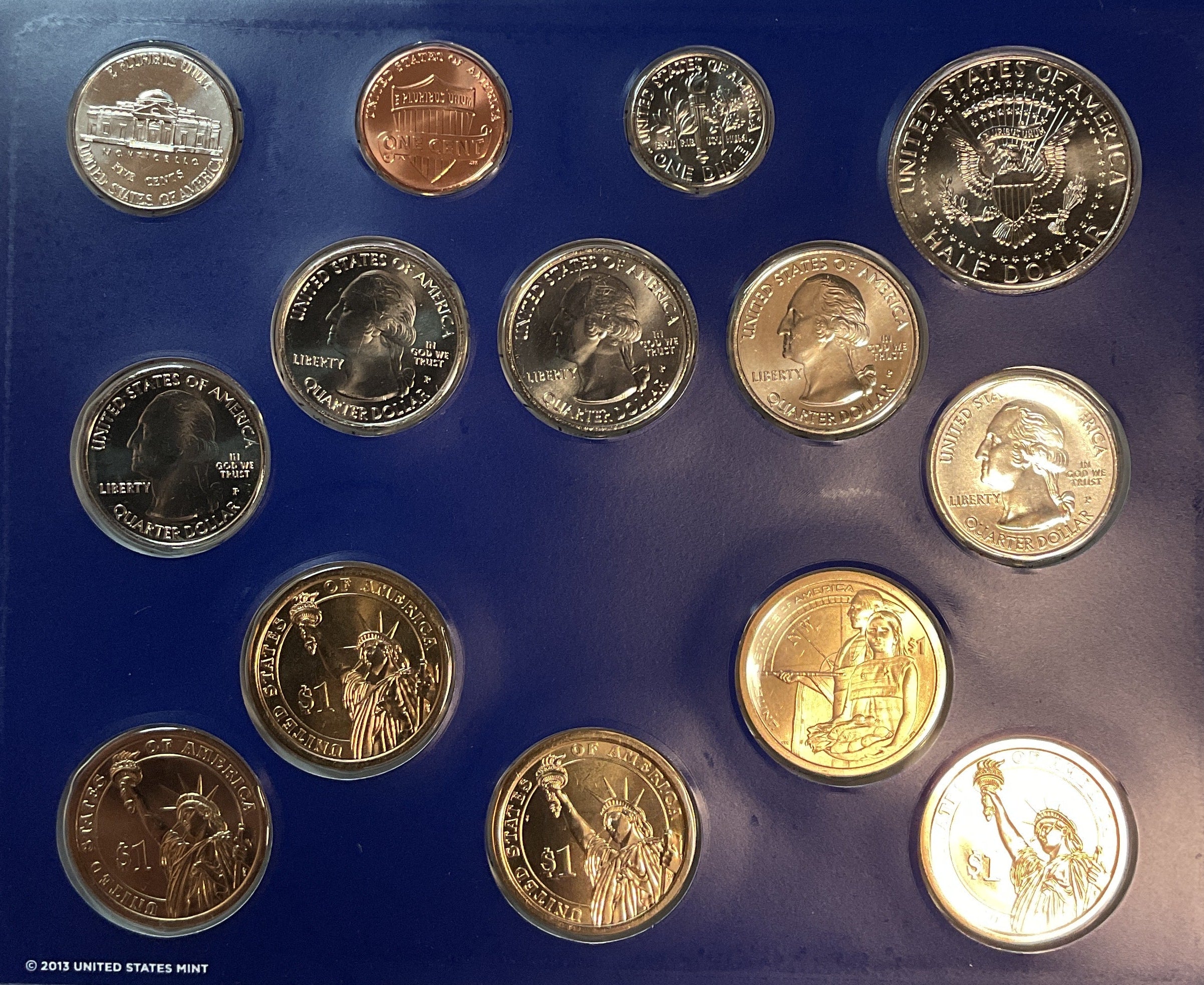 2014 United States Uncirculated 28-Coin Mint Set