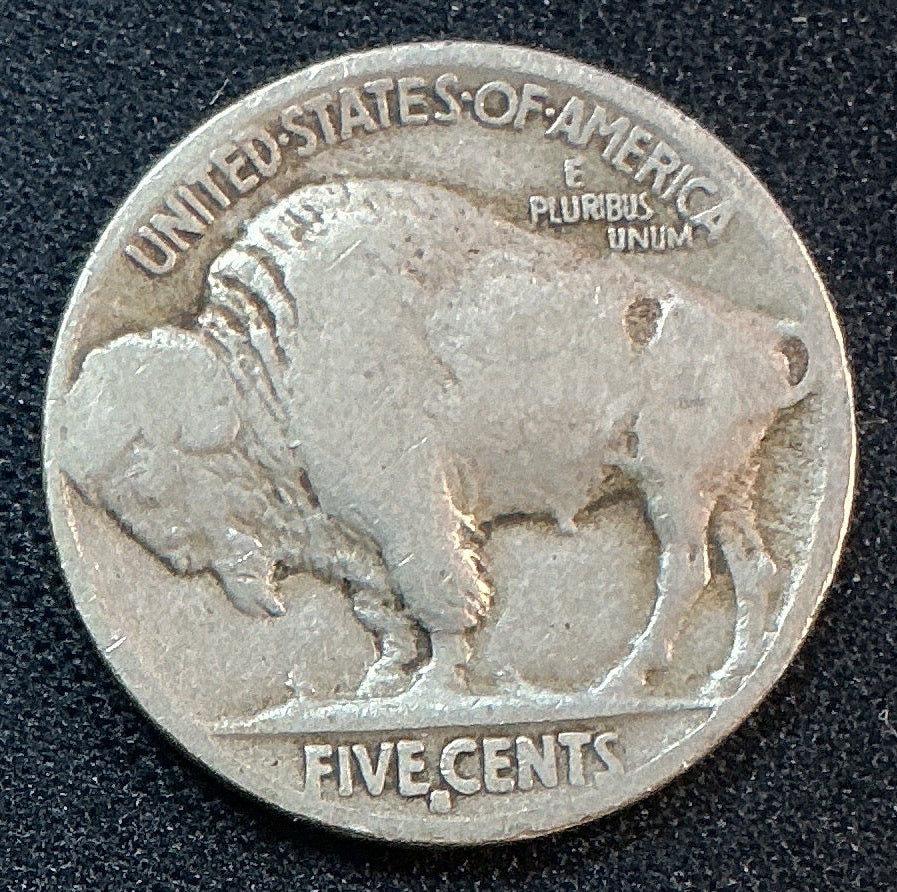 1916-S Buffalo Nickel, Very Good Circulated Coin, Store #NL977