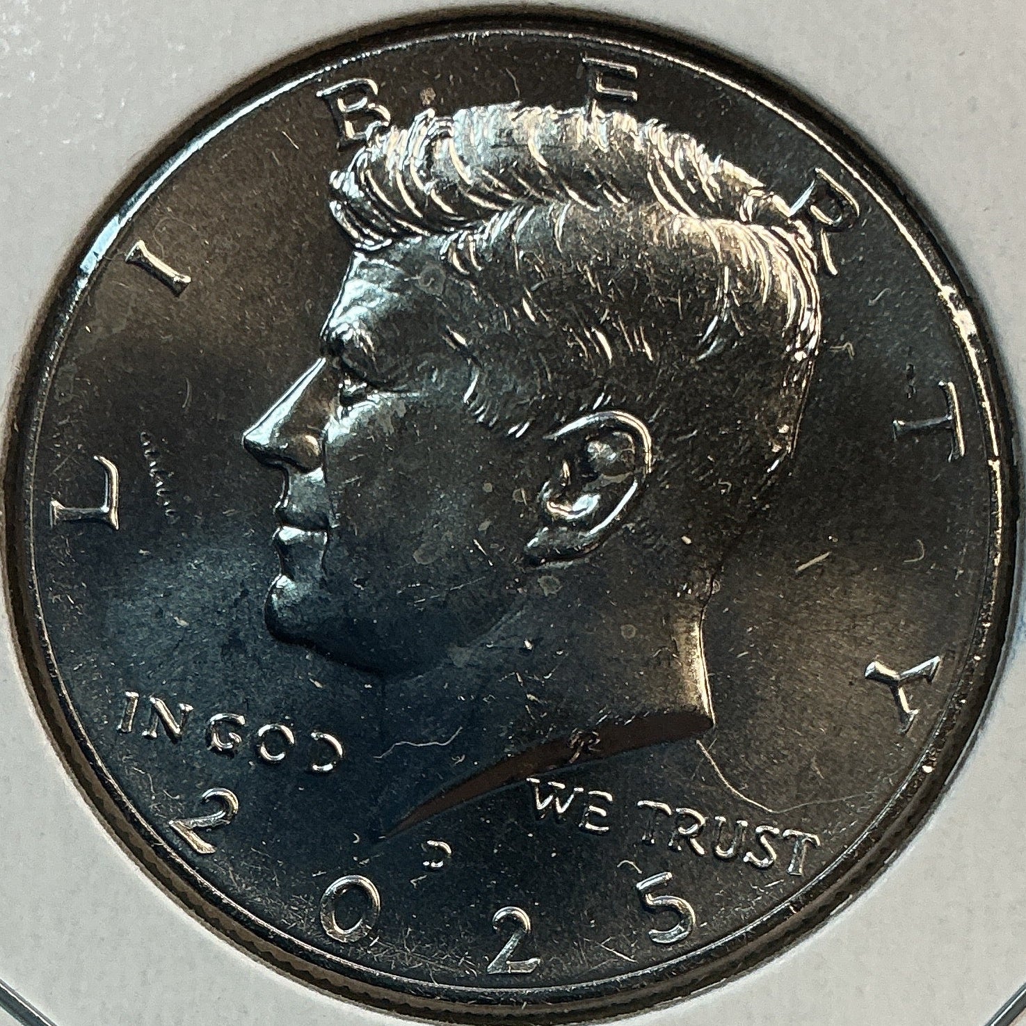 2025-D Kennedy Half Dollar. Modern Half. Gem UN-Circulated. Store #HR1831