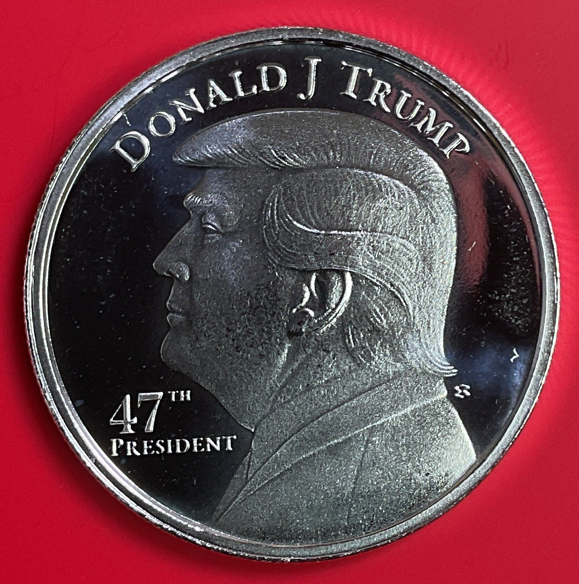 Trump 47th President Silver Round Bullion, .999 silver, 1 Troy Ounce, Store #SR047