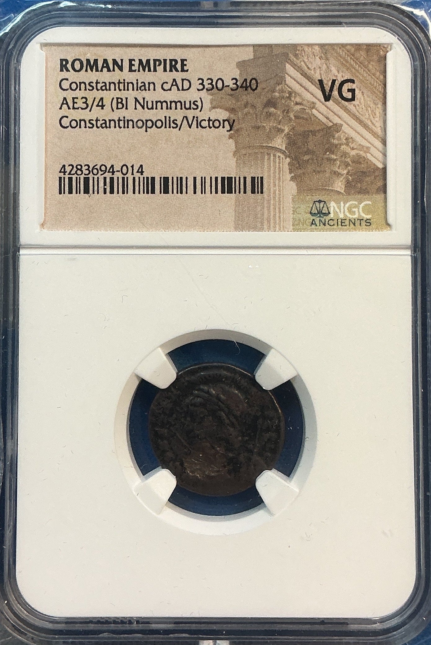 Roman Empire, Constantinian, A.D. 330-340., NGC Certified, Store# AT0028
